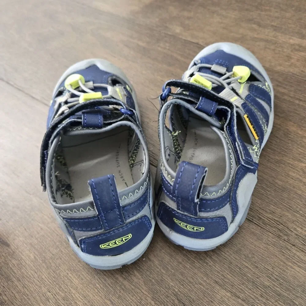 Keen Newport H2 Toddler Size 12 Sandals Shoes Slingback Casual Blue Hiking